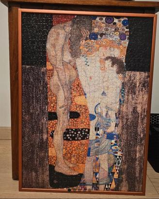 Quadro/puzzle Le Tre Età della Donna Klimt
