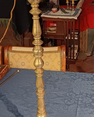 Base lampada in ottone