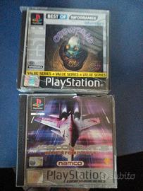 oddworld Abe oddysee e AceCombat ps1 PlayStation 1