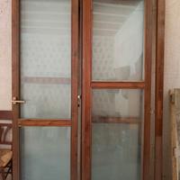 4 ante in legno con vetro doppia camera