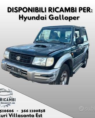 Hyundai galloper anno 99