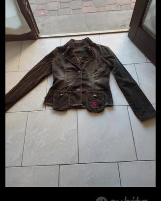 Giacca corta in velluto a coste. Alysi Jeans. 