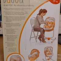 Brevi Dadou - culla sdraietta beige little bird