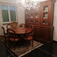 mobili sala - tavolo 6 sedie vetrina