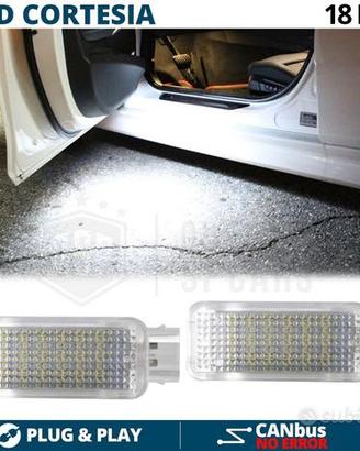 Luci LED Sottoporta Per Volkswagen Luce Bianca