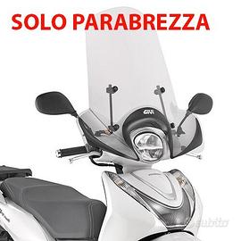PARABREZZA TRASPARENTE GIVI 1193A 51x66cm PER SCOO