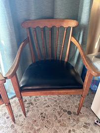 Coppia Poltroncine Vintage in Legno - Anni '60/'70
