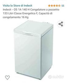 congelatore 133 litri