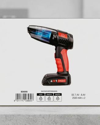 Aspirapolvere e compressore portatile DCG