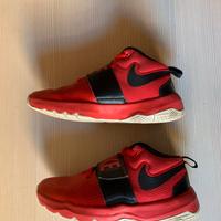Scarpe da Basket Vintage Nike rosse e nere - 39