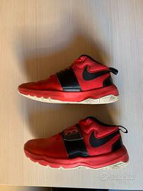 Scarpe da Basket Vintage Nike rosse e nere - 39