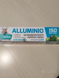 rotolo alluminio per alimenti 