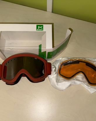 maschera snowboard
