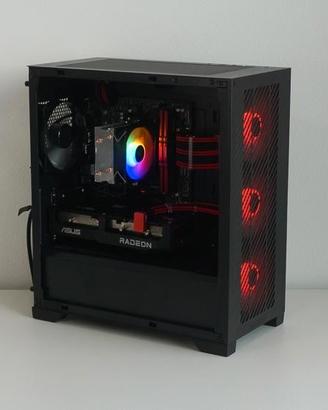 Gaming PC Ryzen 5 5600/RX 7600 8GB / 16GB RAM 