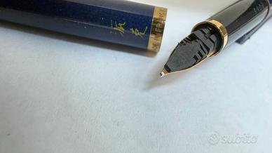 Parker 35 vintage in lacca blu  mai usata