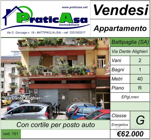 Appartamento + cortile