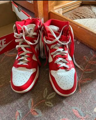 Scarpe dunk con doppio laccio