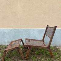 Sdraio con poggiapiedi Nembula Design 