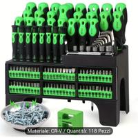 Kit di cacciaviti magnetici da 118 pezzi
