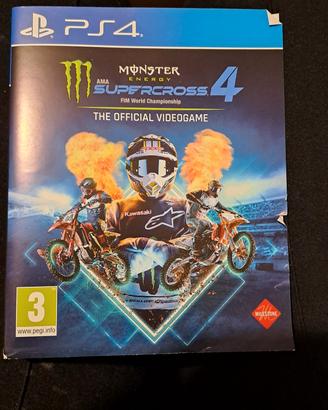 PS gioco Supercross 4