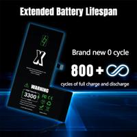 Batteria iPhone X 3300mAh Alta Capacità