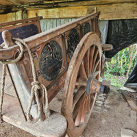 Carro antico decorato