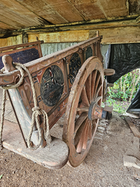 Carro antico decorato