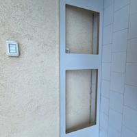 Top cucina laminato ABS colore grigio platino