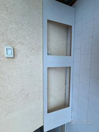 Top cucina laminato ABS colore grigio platino