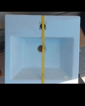 mobile bagno 50x50 cassettone più lavabo
