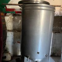 Botte vino in acciaio inox 400 litri