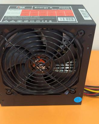 🔌 Alimentatore PC 500W iTek Energy K – Silenzioso