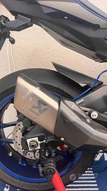 Scarico terminale Akrapovic yamaha R1-M 2015-2026