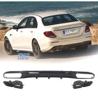 DIFFUSORE MERCEDES W213 16-20 LOOK E63 TERMINALI D