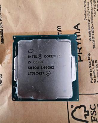 i5 8600k