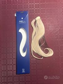 Coda bionda capelli finti