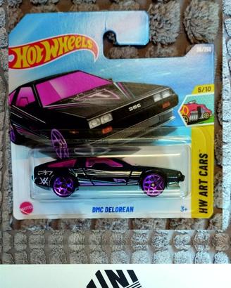 HOT WHEELS DELOREAN DMC12  1/64 1:64