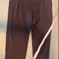 Pantaloni ragazzo/uomo, neri taglia S estivi.