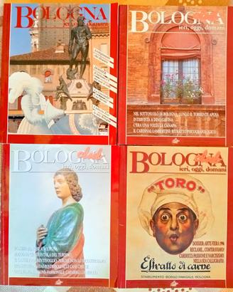 4 numeri rivista  BOLOGNA, IERI OGGI DOMANI
