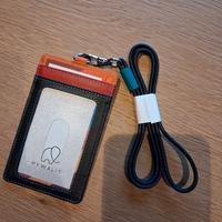 Porta carte di credito con tracolla Nuovo