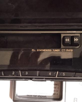 RADIO STEREO AUTO AIWA + 2 CASSE PIONEER - ANNI 90