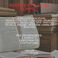 Ripetizioni e aiuto compiti