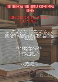 Ripetizioni e aiuto compiti