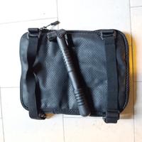 cuscino sella moto, pneumatico con pompa 