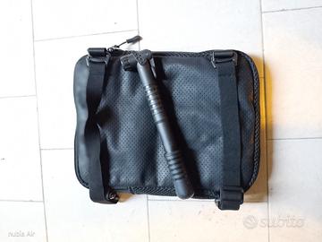 cuscino sella moto, pneumatico con pompa 