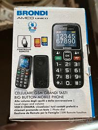 CELLULARE BRONDI AMICO UNICO NERO