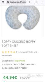  cuscino allattamento boppy chicco