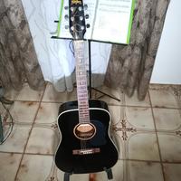 chitarra elettrica e acustica 