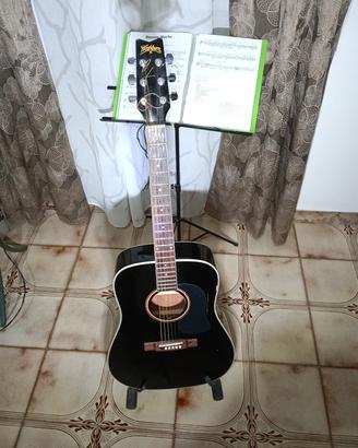 chitarra elettrica e acustica 