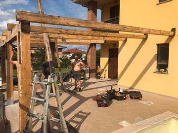Pergole in legno